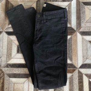 Hollister Black Skinny Jeans Size 25 W 31 L